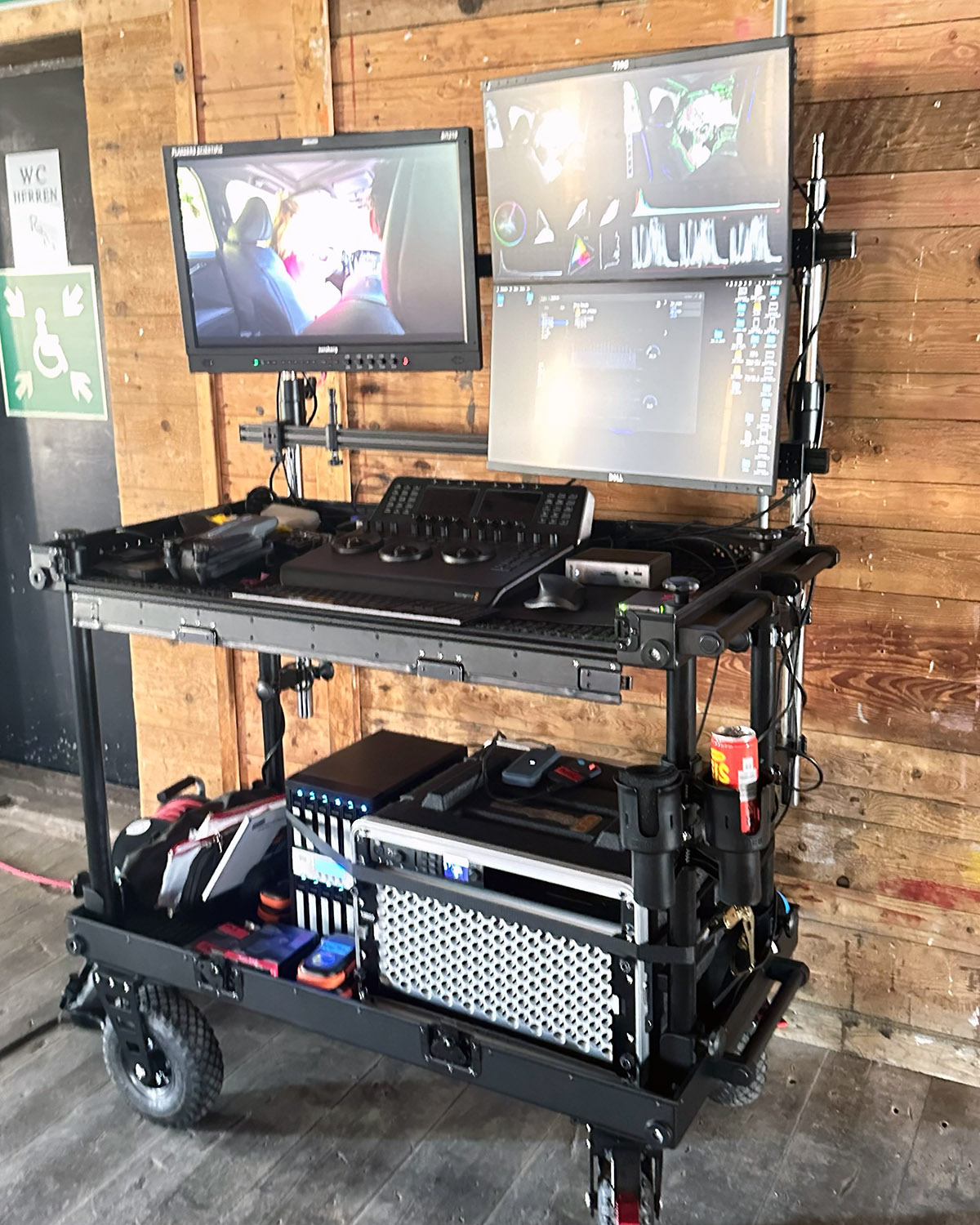 Location DIT cart / Grading and verified data workflow
